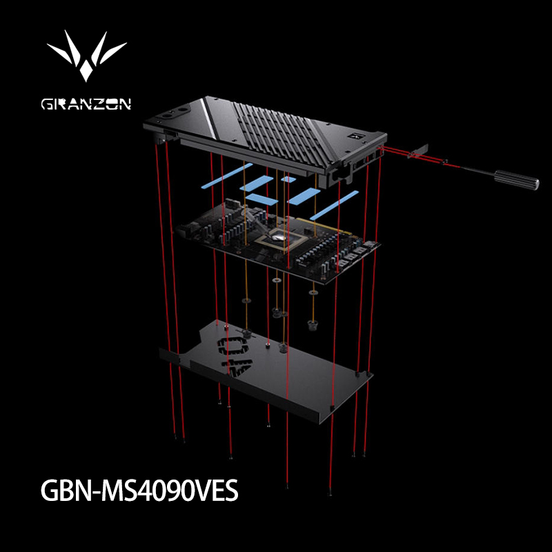 Granzon GPU-Wasserblock für MS – Rtx 4090 Water Block Bewertung und Preis