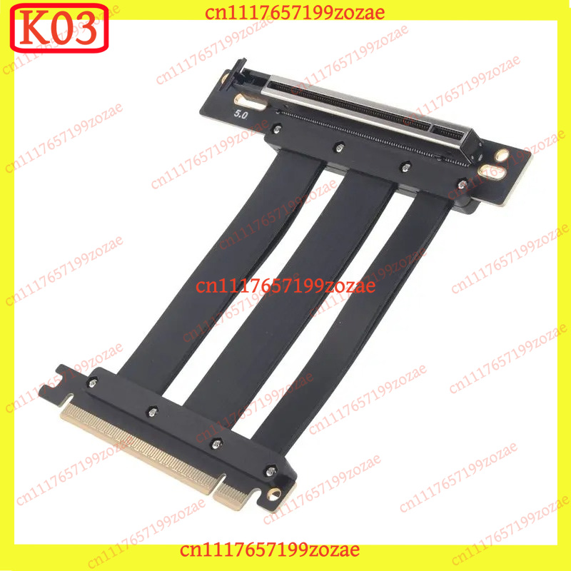 K03 PCIe 5.0 X16 90-Grad-Steck – Pcie 5.0 Gpu Riser Cable Bewertung und Preis